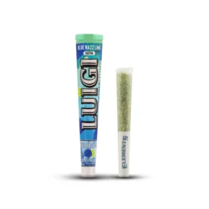 Alternative view of Blue Razz Luigi Pre Roll