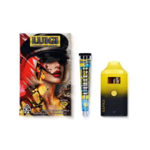 Crystal Lemon Bubble Luigi Disposable