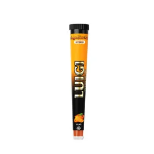 Alternative view of ORANGE LAVA KUSH – Luigi Cart and Pre Roll