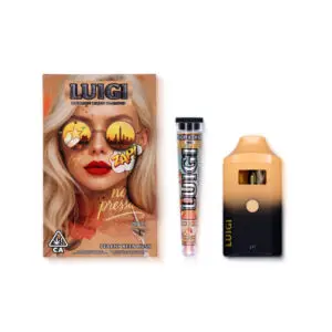 Peachy Keen Kush Luigi Carts