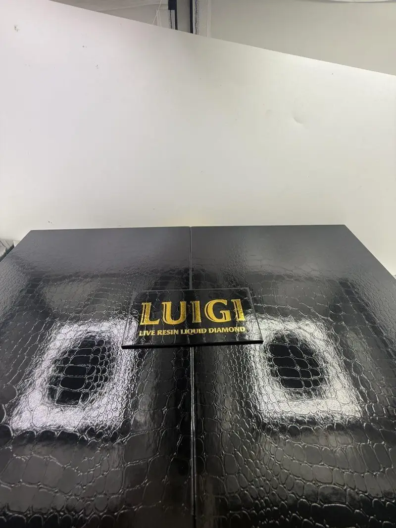 Authentic Luigi cart packaging